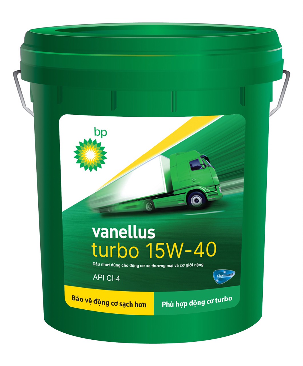 DẦU ĐỘNG CƠ BP DIESEL VANELLUS TURBO 15W-40 CI-4