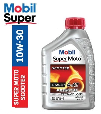 Mobil Super Moto Scooter 10W30 - 800ml