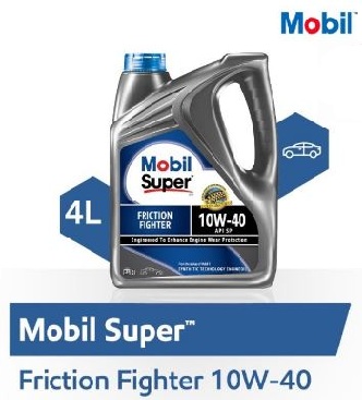 Mobil Super™ Friction Fighter 10W-40 / 4L